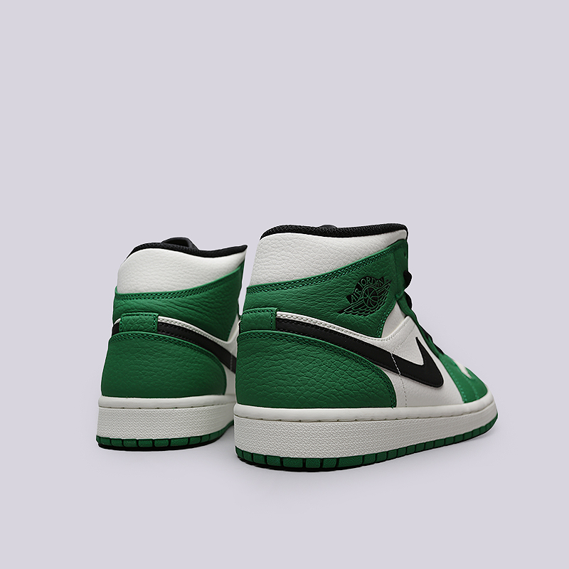 мужские белые кроссовки Jordan 1 Mid SE 852542-301 - цена, описание, фото 4
